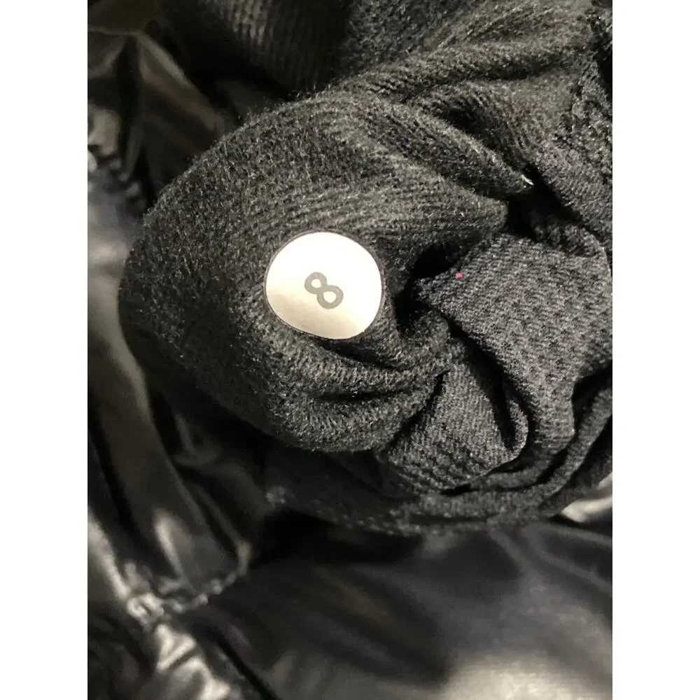 Lululemon The Fluffiest Goose Down Reversible Vest Hoodie Size 8
